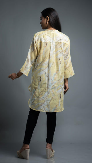 Digital Printed Shirt Cotton Linen - You Ensembles