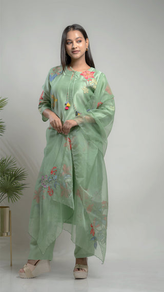 Applique Kurta Set - You Ensembles