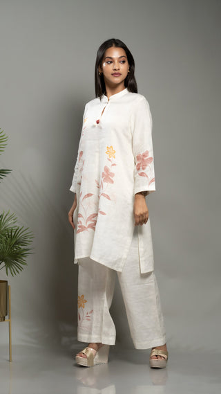 Linen Printed Co-Ord set - You Ensembles