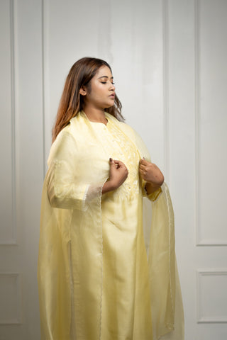 French Knot Kurta | Kurta With Dupatta and pant sold separately - You Ensembles