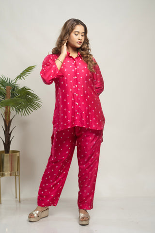 -ord Set Hot Pink kurta sets for women