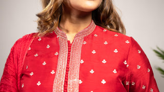 Chanderi Silk Kurta - You Ensembles