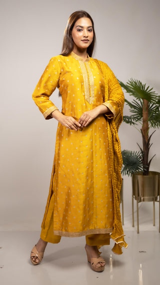 Chanderi Silk Kurta - You Ensembles