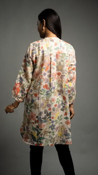 Digital Printed Shirt Cotton Linen - You Ensembles