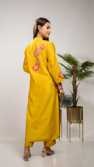 Chanderi Silk Kurta - You Ensembles