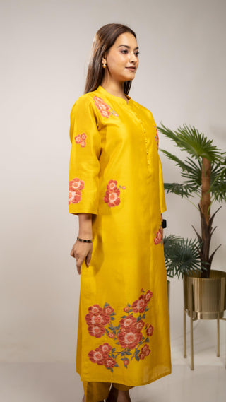 Chanderi Silk Kurta - You Ensembles