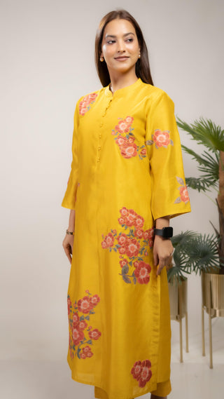 Chanderi Silk Kurta - You Ensembles