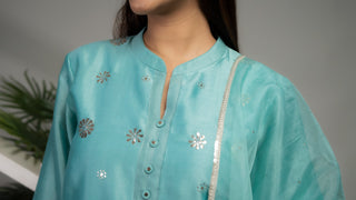 Chanderi Silk Mokash Set