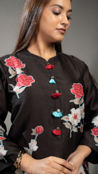 Chanderi Silk Kurta - You Ensembles