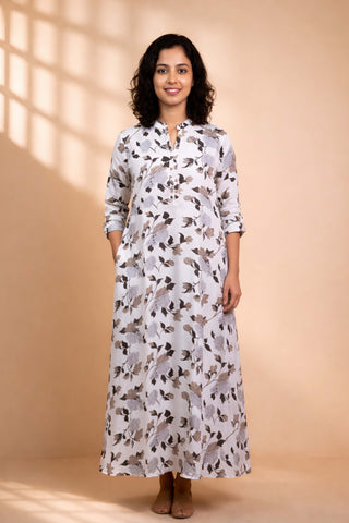 Printed Tunic in Modal Satin