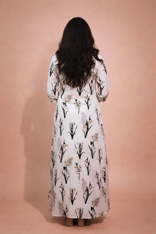 Modal Satin Printed Tunic