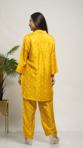 -ord Set Yellow kurta sets for women